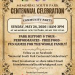 Memorial South Park Centennial Celebration