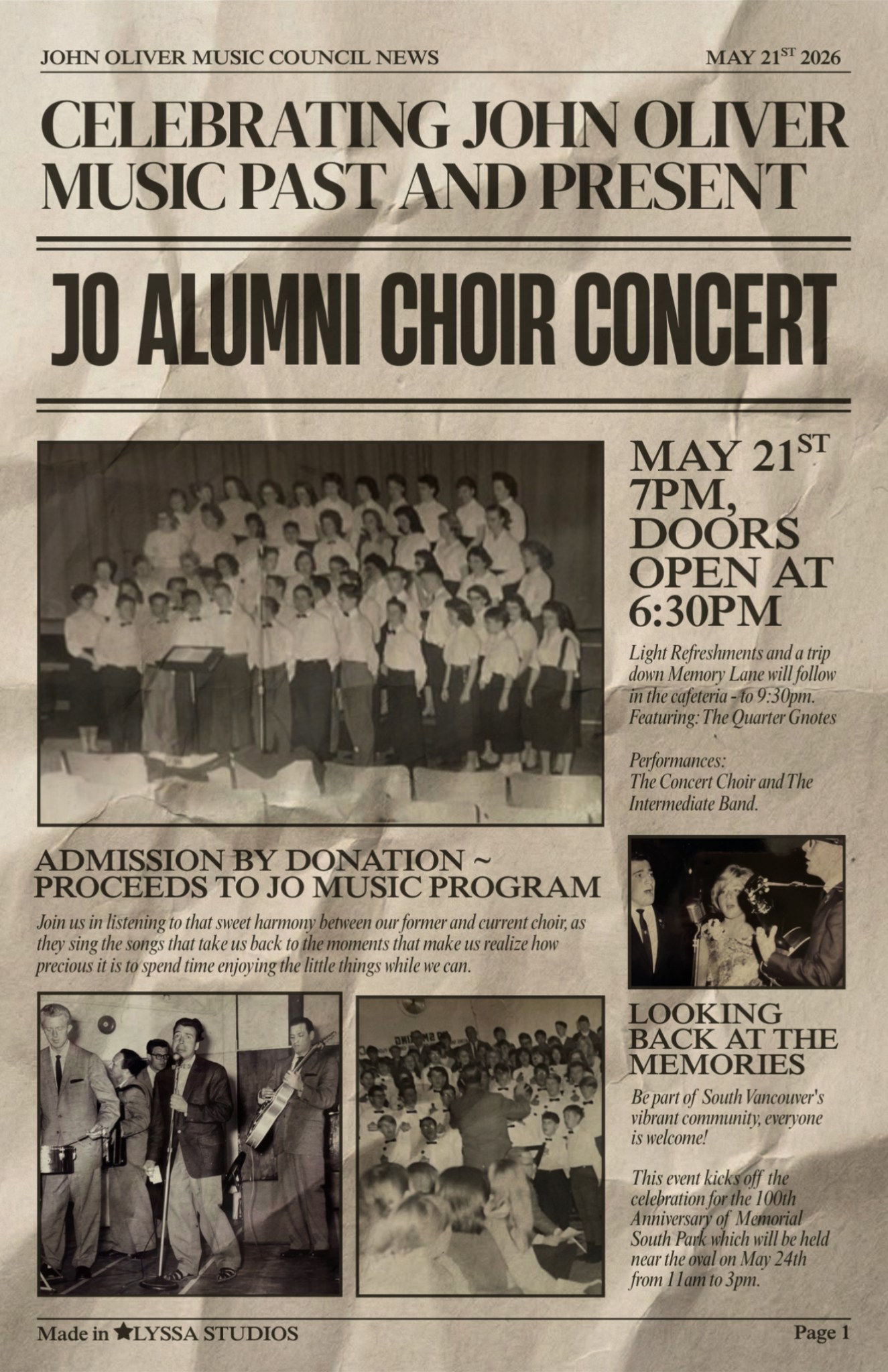 You are currently viewing Alumni Music Concert 6PM