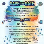 RSVP Open! JO Digital Immersion Mini School Reunion (1999-Present)